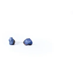 Raw tanzanite earrings | Tanzanite stud earrings