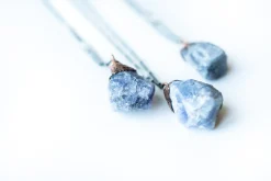 Raw tanzanite necklace | Tanzanite necklace