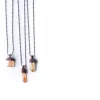Raw Topaz Necklace | Topaz crystal necklace