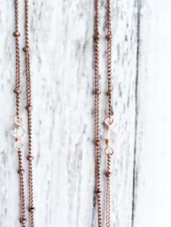 Raw tourmaline necklace | Black tourmaline crystal necklace