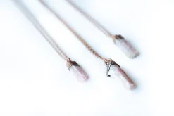 Raw tourmaline necklace | Pink tourmaline necklace