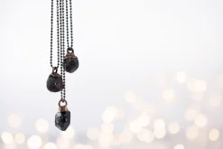 Real garnet necklace | Garnet crystal necklace