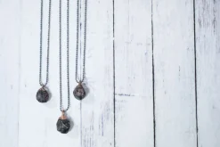 Real garnet necklace | Garnet crystal necklace