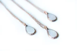 Rose Quartz Necklace | Faceted Rose Quartz
