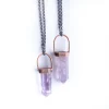 SALE Amethyst necklace | Polished amethyst necklace