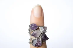 SALE AMETHYST ring | Amethyst birthstone