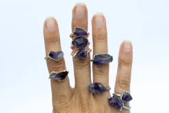 SALE Amethyst statement ring | Amethyst birthstone