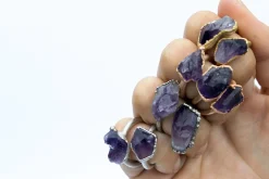 SALE Amethyst statement ring | Amethyst birthstone