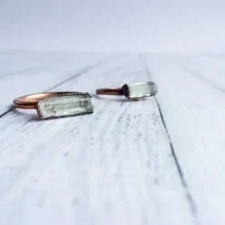 SALE Aquamarine Ring | Raw Aquamarine Jewelry