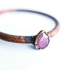 SALE Genuine ruby ring | Untreated ruby jewelry
