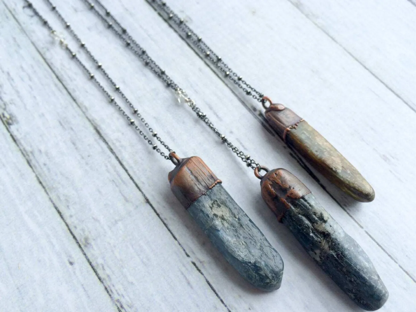 SALE Kyanite | Raw kyanite jewelry