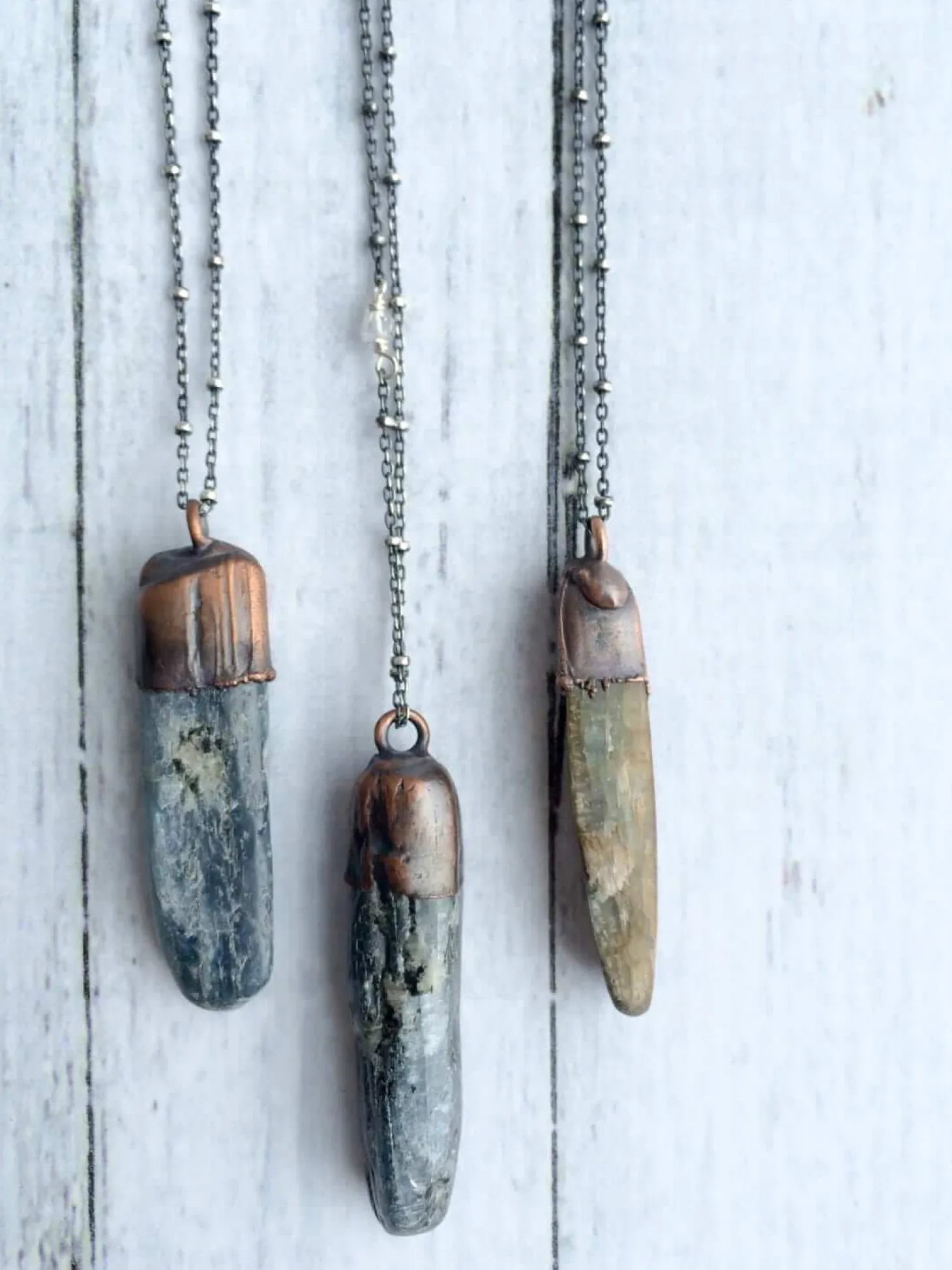 SALE Kyanite | Raw kyanite jewelry