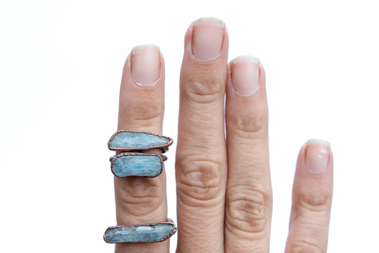 SALE Kyanite ring | Blue Kyanite ring