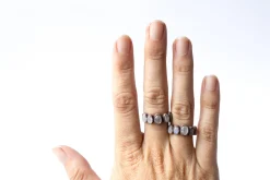 SALE Multi Stone Ring | Rainbow moonstone ring