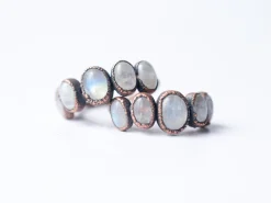 SALE Multi Stone Ring | Rainbow moonstone ring