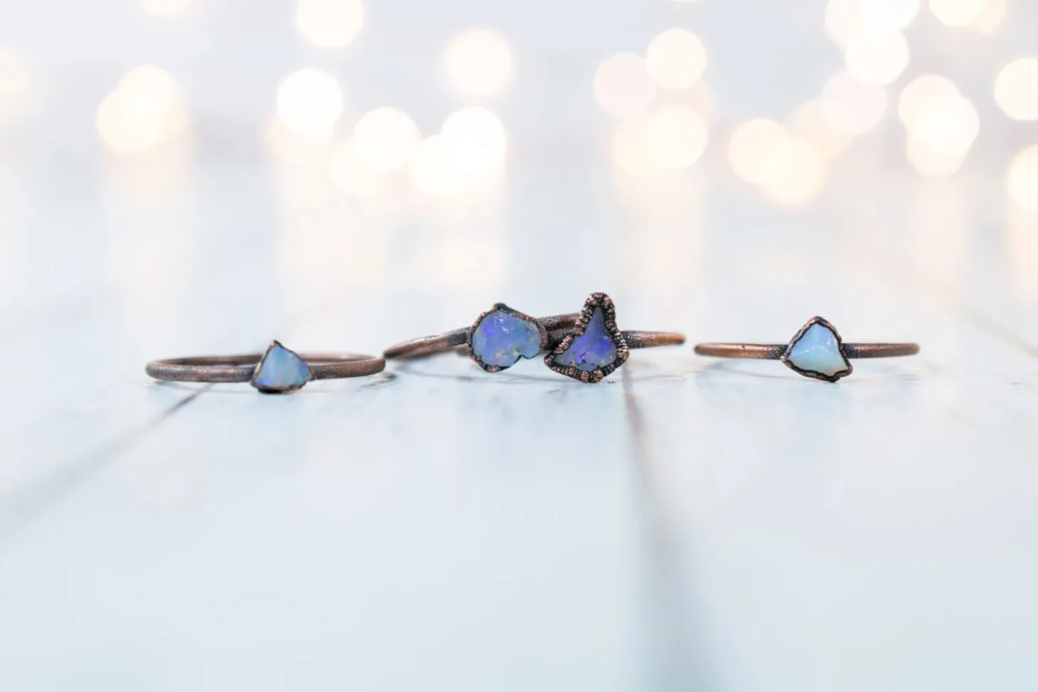 SALE opal ring | Rough opal ring