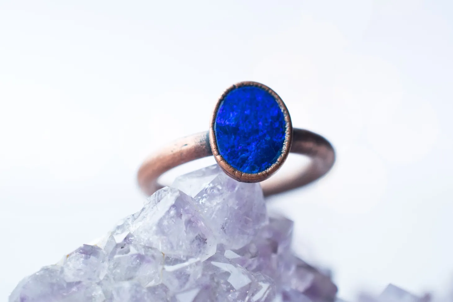 SALE Opal ring | Stacking birthstone ring