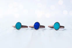 SALE Opal ring | Stacking birthstone ring