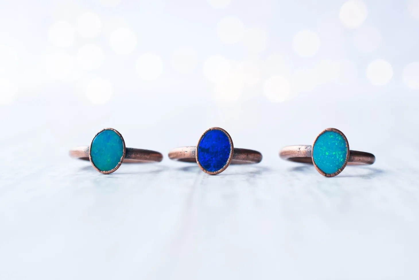 SALE Opal ring | Stacking birthstone ring
