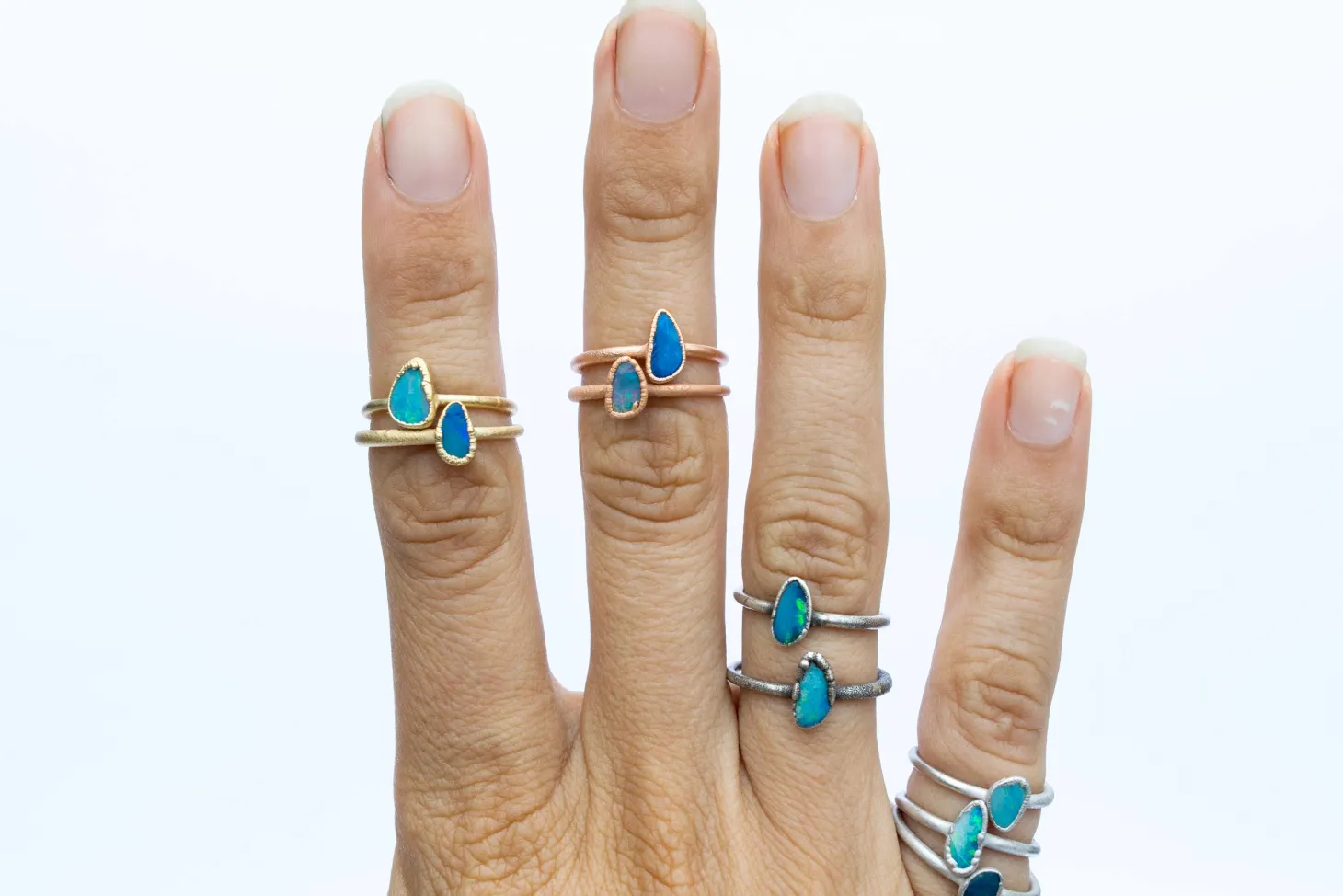 SALE Opal stacking ring | Gemstone ring