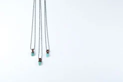 SALE Raw apatite | Delicate Necklace