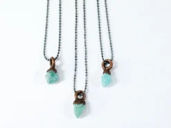 SALE Raw apatite | Delicate Necklace