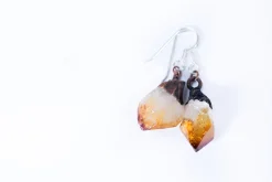 SALE Raw crystal earrings | Citrine crystal earrings