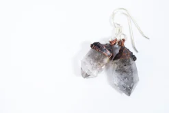 SALE Raw crystal earrings | Quartz crystal earrings