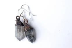 SALE Raw crystal earrings | Quartz crystal earrings