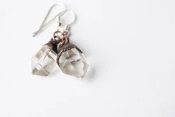 SALE Raw crystal | Quartz crystal earrings