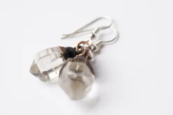 SALE Raw crystal | Quartz crystal earrings