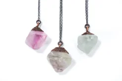 SALE Raw fluorite | Rough fluorite jewelry