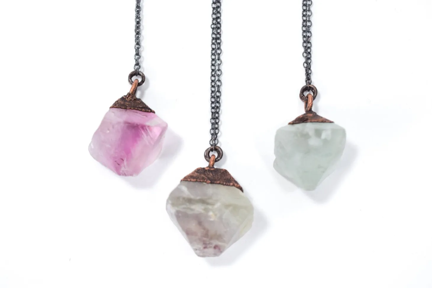 SALE Raw fluorite | Rough fluorite jewelry