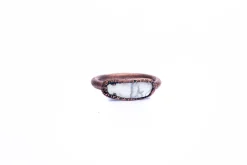 SALE Raw howlite ring | Natural howlite