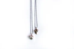 SALE Raw pyrite necklace | Pyrite necklace