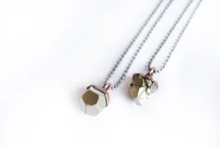 SALE Raw pyrite necklace | Pyrite necklace