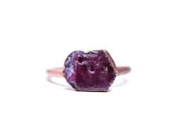 SALE ruby ring | Red ruby ring