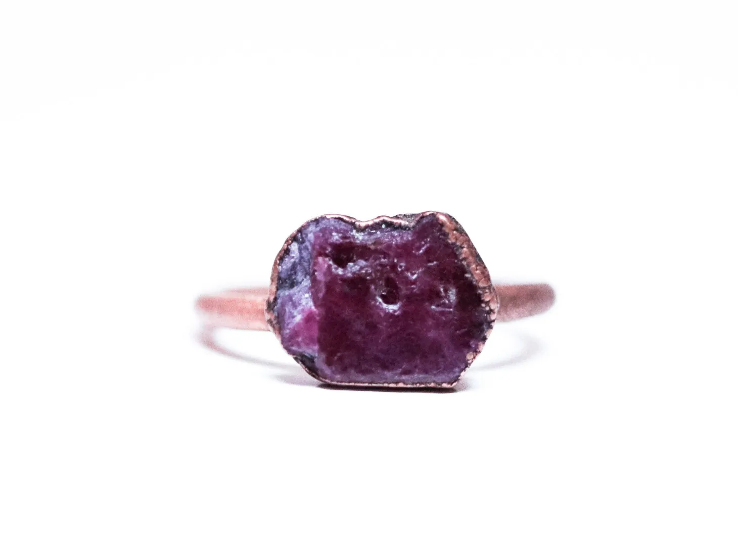 SALE ruby ring | Red ruby ring