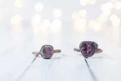 SALE ruby ring | Red ruby ring