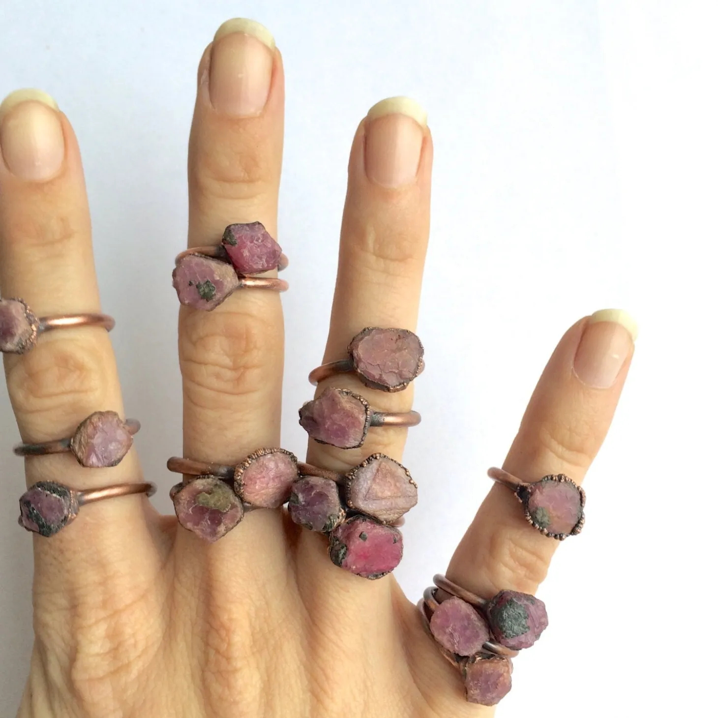 SALE ruby ring | Red ruby ring