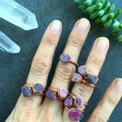SALE ruby ring | Red ruby ring