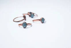 SALE Tumbled Kyanite ring | Blue Kyanite ring