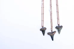 Shark's tooth pendant | Electroformed copper shark tooth pendant