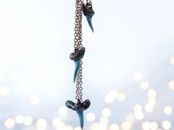 Shark's tooth pendant | Electroformed copper shark tooth pendant