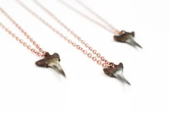 Shark's tooth pendant | Electroformed copper shark tooth pendant