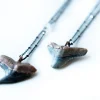 Shark's tooth pendant | Electroformed copper shark tooth pendant