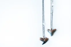 Shark's tooth pendant | Electroformed copper shark tooth pendant