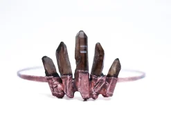 Smokey quartz crown | Raw smokey quartz crown