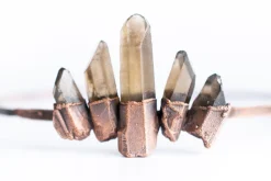 Smokey quartz crown | Raw smokey quartz crown