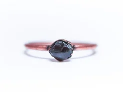 Spessartine Garnet ring | Orange Garnet ring
